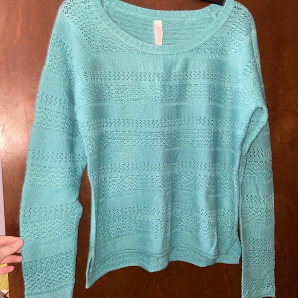 Aqua Sweater - Picture 1 of 3